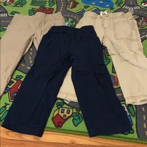 3 pairs of pants